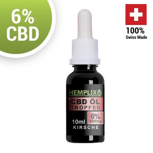 CBD olaj 6% Hemplix Cseresznye