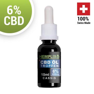 CBD olaj 6% Hemplix Feketeribizli